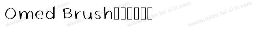 Omed Brush字体转换